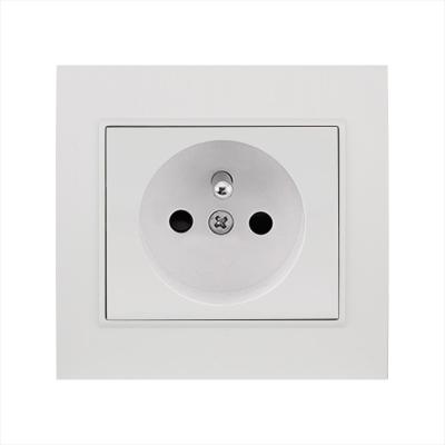 China ANTI-FIRE PC 250V 16A FRENCH SOCKET, 16A BAND 1 SOCKET, EUROPEAN SOCKET for sale