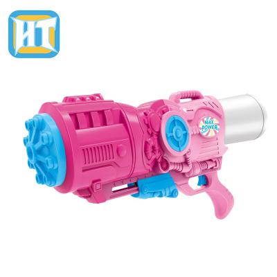 China Best Selling Outdoor Summer Beach Toy Pump Water Gun Kids Play 730ml Pink Blue for sale