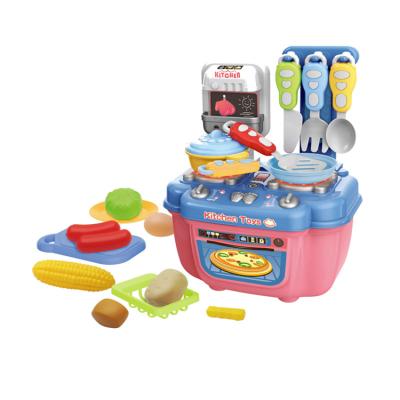 China Pretend Play Toy Set Puzzle Funny Pretend Play Kitchen Countertop Toy Color Sorting Play Pretend Play for sale