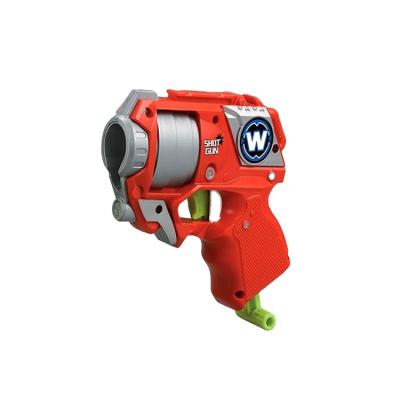 China Eco-friendly Outdoor Educational Soft Kids Plastic Bullet Toys Gun With 8 Bullets for sale