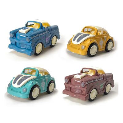 China Diecast Car Toy Cute Cartoon Design Toy High Quality Alloy Material 12 PCs die cast inertia toys for sale