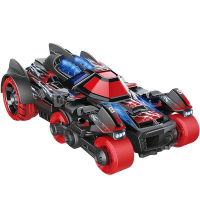 China Toy Multi-Functional Alloy Catapult Diecast Vehicle Die Cast Metal Ejection Toy Set Car with Music and Light for sale