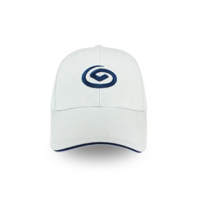 Китай JOINT Embroidery Sports Cap Custom White Cap With Sandwich продается