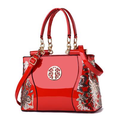 China Fashion Quality Water Resistant Leather Tote Bag Women Shoulder Bag Handbag Wholesale for sale