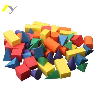 China Factory Eco-friendly Color Material High Density Eva Foam Blocks Customized Shape Blocks Directly for sale