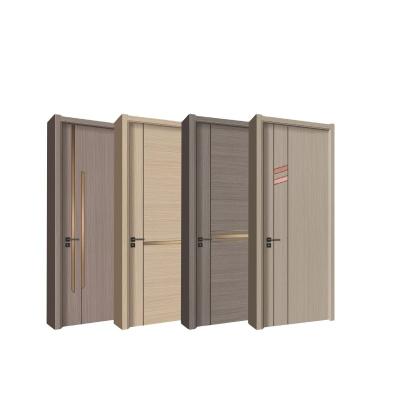 China Best Price Fancy Decoration SZD Steel Door wpc PVC Wood Door Fancy MDF Wood Doors for sale