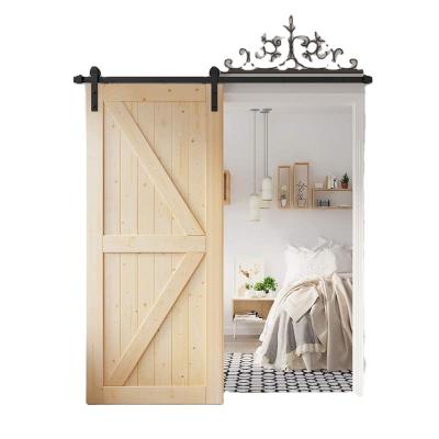 China Interior Decoration SZD Interior Sliding Barn Doors Soundproof Wooden Doors for sale