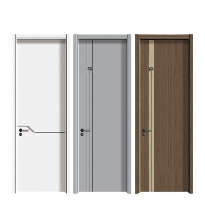 China Sound Insulation SZD Clean Standard Wooden Doors Interior Modern Fire Rated 60 Mins Fireproof Door for sale