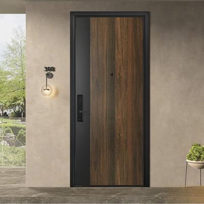 China American Low Price Modern Design Sound Insulation SZD Double Security Steel Wood Soundproof Single Exterior Interior Door for sale