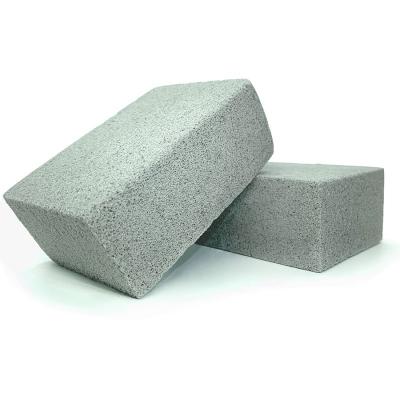 China Wholesale Cleaning Bricks Pumice Stone Brick Grill Easily Cleaned BBQ Grill Glass Brick For BBQ Grill for sale