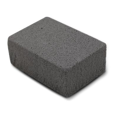 China Good Quality Black Grill Brick BBQ Sponge Glass Pumice Stone Easily Cleaned Cleaning Block for sale