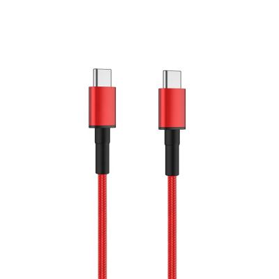 China High Quality Type-C Type-C Mobile Phone Fast Charging Data Cable USB 20V/3A Mobile Phone Cable for sale