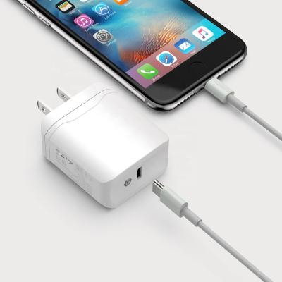 China Multipurpose Wholesale CE Approved USB Type C 18W PD Charger QC 3.0 Wall Charger For Phone Charger Adapter for sale