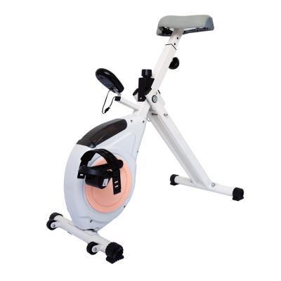 China Professional Adjustable Height Price Folding Best Under Desk Pedal Test Program Magnetic Exercise Bike for sale