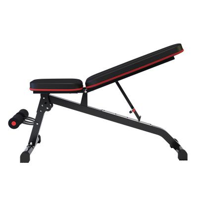 China Indoor Multifunctional Foldable Drop Down Exercise Flat Weight Bench Indoor Ab Workout For Gym for sale