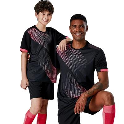 China New Design Breathable Soccer Training Tracksuit Parent-child Wear Sets Soccer Jersey Football Uniform for sale