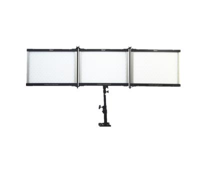 China Led Shine ZD-960C RGB Three Lights Panel Studio Photography Foldable Light Led Light Panel For Movie Shooting Video for sale