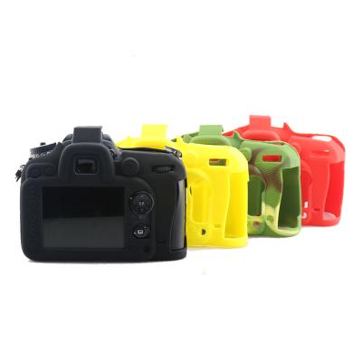 China Interesting Rubber Protective Soft Silicone Camera Effects Body Cover Case Skin For Nikon D7200 D7100 Camera Bag for sale