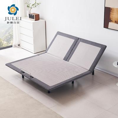 China Adjustable (height) 3 Different Level Optional Vibration Soft Reclining Adjustable Queen Sleep Bed With Headboard for sale