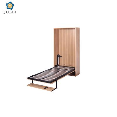 China KD Loading Weight 300Kg+ Steel Tube Queen Double Bookcase Wall Bed Many Colors Choice For Mdf for sale