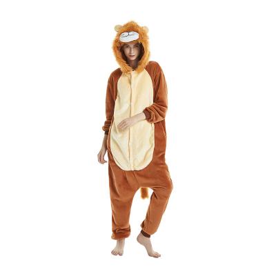 China Wholesale Animal Adult QUICK DRY Autumn And Winter Flannel Animal Pajamas Dress Home Clothes for sale