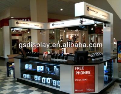 China PANEL shopping mall showcase handphone store fittings for sale