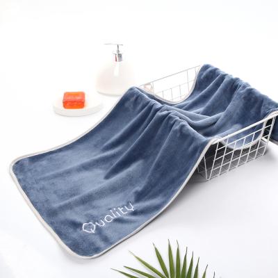 China Promotion Fashionable Product Logo Super Absorbent Microfiber Customized Towel For Wash Face for sale