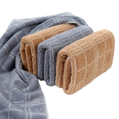 China Factory Wholesale New QUICK DRY Style 100%Cotton Towel Bath And Heavy Combed Face Towel for sale