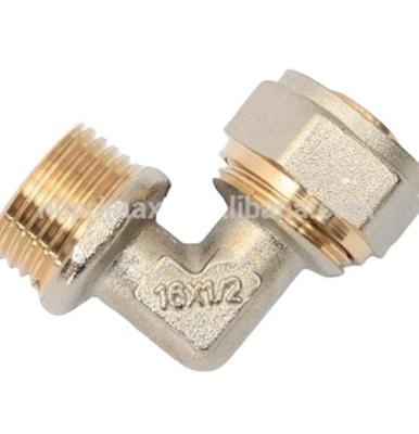 China Wholesale Pex Pipe Brass Compress Fitting 16mm for sale