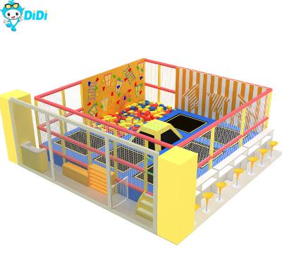 China Custom Size Indoor Trampoline Park Soft Play 3D Design Eco Friendly for sale