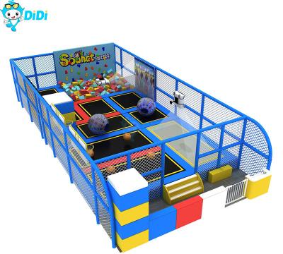 Κίνα Οικογενειακή διασκέδαση Soft Play Πάρκο τραμπολίνο Πάρκο παιχνιδιών OEM προς πώληση