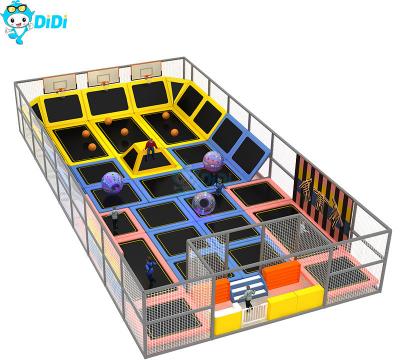 China Kids Indoor Playground Soft Play Trampoline Park For Entertainment High Security for sale