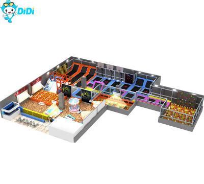 China Sports Playground Indoor Kids Trampoline Park ASTM EN Standard for sale