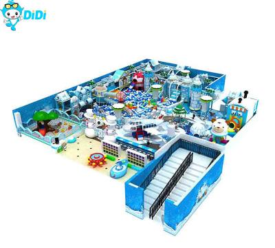 China Tamaño de color personalizado Temática de nieve Niños Soft Play Equipos de interior en venta