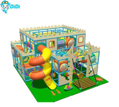 China Indoor Jungle Gym Playground Gemakkelijk te installeren met CAD-tekening Te koop