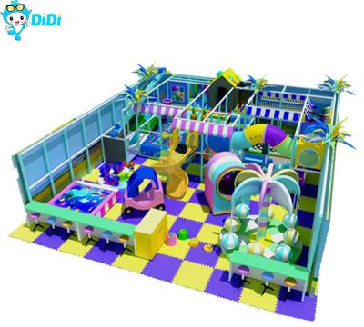 China Easy Cleaning Jungle Theme Indoor Playground Customization For Kids Game Center for sale