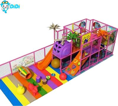 China Customized  Kids Plastic Jungle Gym Mall Play Area Equipment TUV Certified for sale