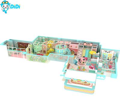 China Indoor Children's Playground Circus Themed Kids Amusement Park ODM OEM Te koop