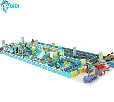 China Customized Kids Ocean Theme Indoor Playground Small Salon Playhouse Ball Pool Park for sale