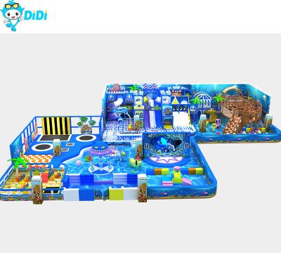 China Ozean-Themenspiele Indoor-Spielplatz Soft-Play-Ausrüstung Kinderpark TUV zu verkaufen