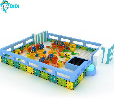 China Diseño personalizado con tema del océano Slide Set Pit de pelota Equipo de parque interior para niños en venta