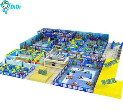 China Marine-thema kids soft play indoor speeltuin apparatuur voor kinderen Te koop