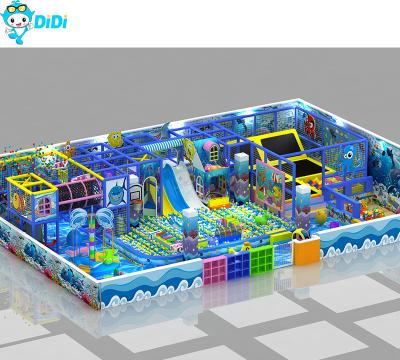 China Top Sale Ocean Themed Kids Soft Play Plastic Indoor Playground Equipment for sale