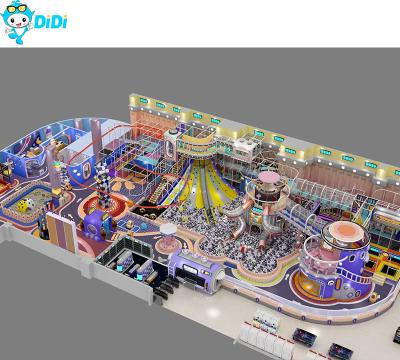 China Equipamento de playground de soft play com tema de design 3D IAAPA Certificado à venda