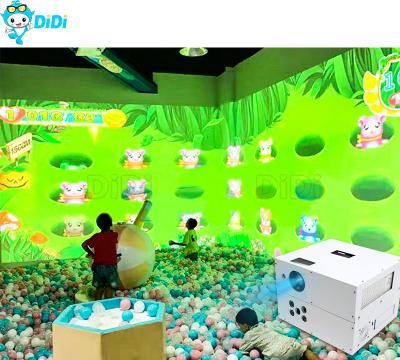 China Customizable Kids Interactive Playground Equipment Wall Smash Ball Projector for sale