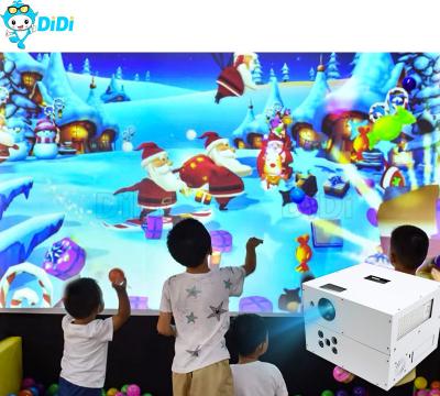 China 35pcs Games Interactive Playground Projector For Kids Support ODM OEM for sale