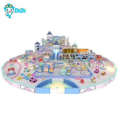 China Castle Themed Kids Indoor Soft Play Equipment Pretty Design Easy Installation for sale