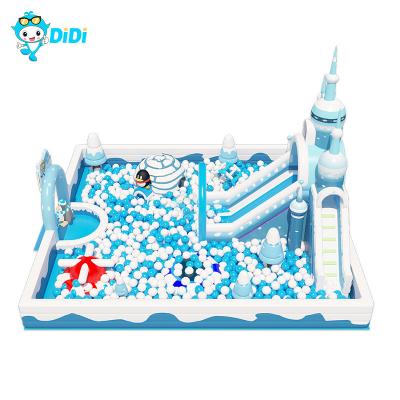 China Colorful Design Commercial Kids Plastic Playground Equipment Indoor SGS Certified for sale