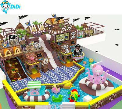 China TUV-zertifizierte Indoor-Soft-Play-Ausrüstung mit Ozeanthema für Kinderspielzonen zu verkaufen