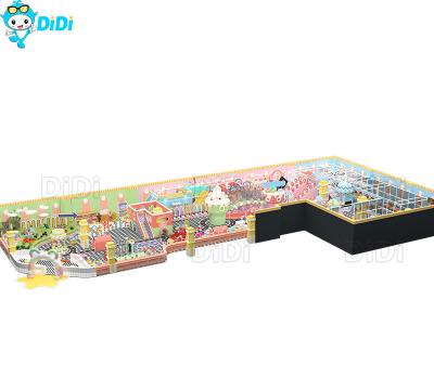 China Customizable Candy Themed Children Playground Indoor Soft Play Equipment for sale